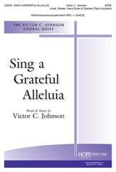 Sing a Grateful Alleluia SATB choral sheet music cover